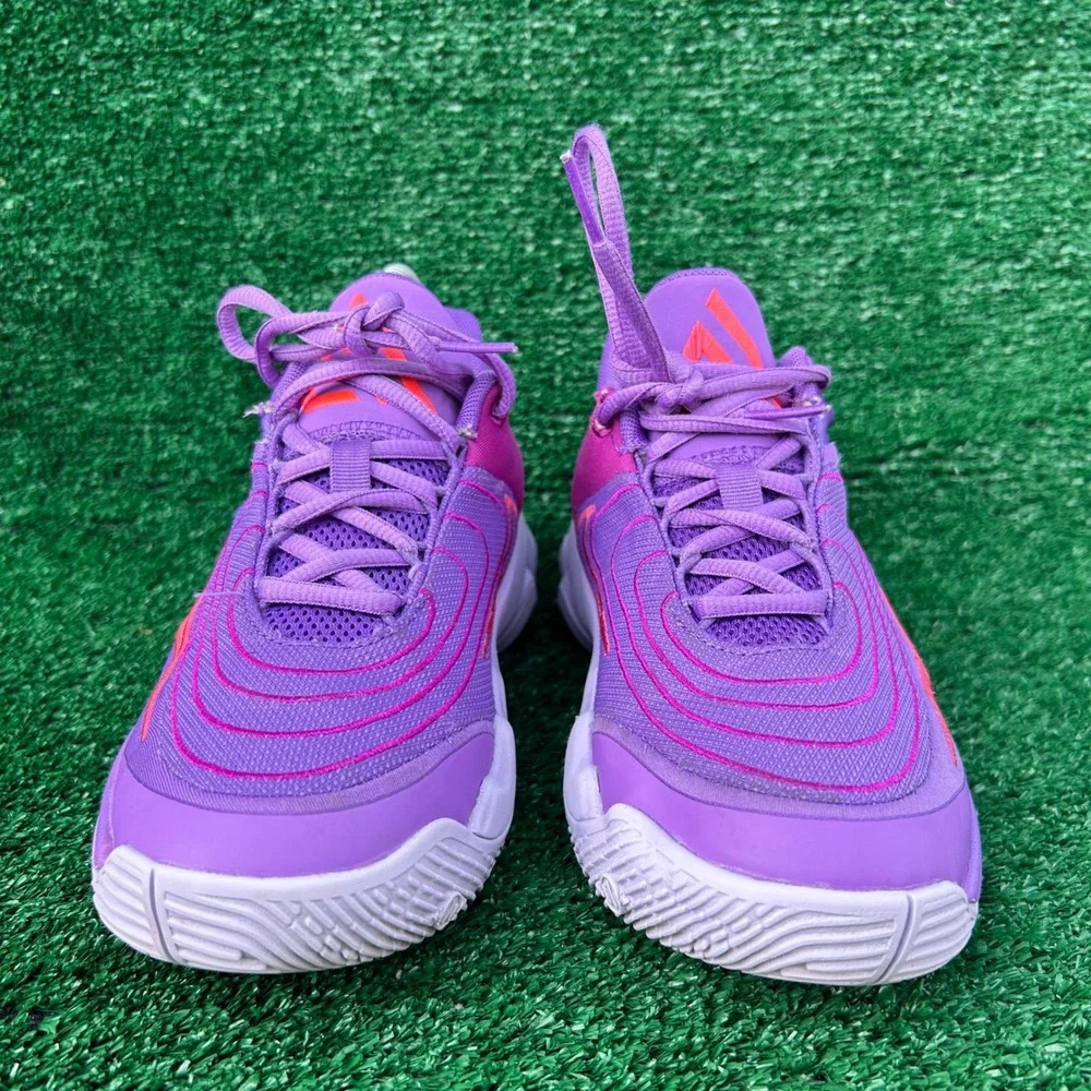 Nike Giannis Immortality 4 GS Purple Orange Basketball‎ Shoes FZ6734-500 4.5Y